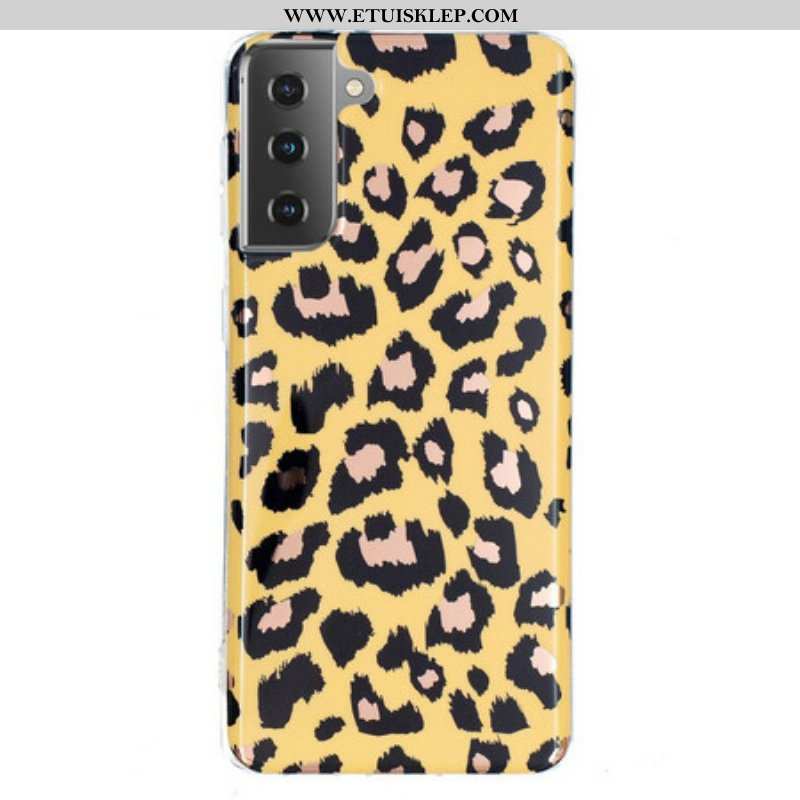 Etui do Samsung Galaxy S21 5G Marmur W Stylu Lamparta